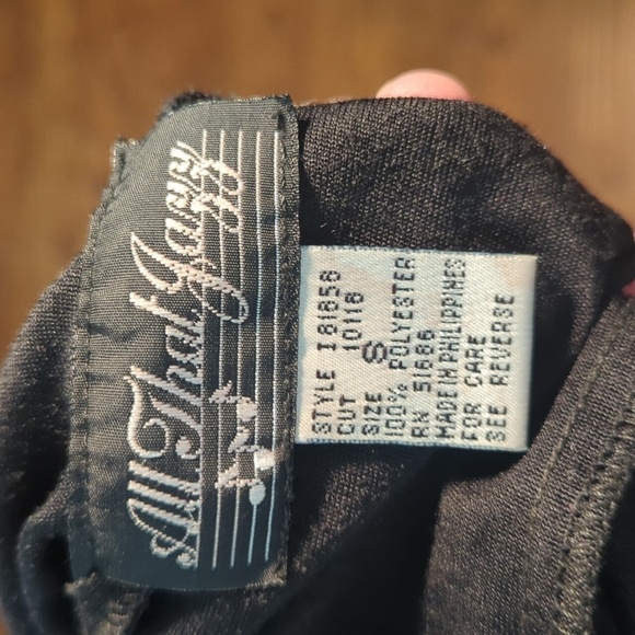 Crushed velvet backless witchy goth 90s Y2k All That Jazz Grunge midi dress sz S - Picture 7 of 11